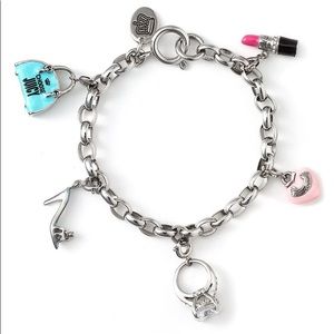 Juicy Couture charm bracelet w/ additional charms